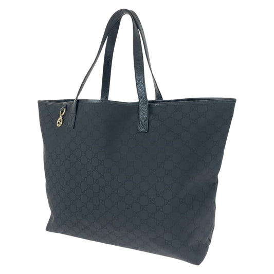 GUCCI グッチ インターロッキング ブラック 黒 ナイロン 211525 ショルダーバッグ トートバッグ  メンズ