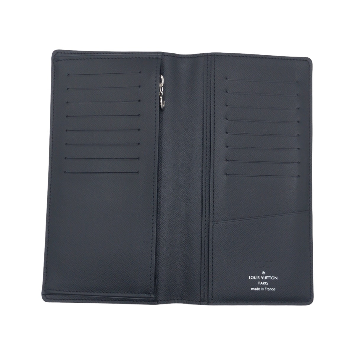 LOUIS VUITTON ルイヴィトン タイガ ポルトフォイユ ブラザ ノワール 黒 シルバー金具 カーフ M30285 長財布 ロングウォレット  メンズ