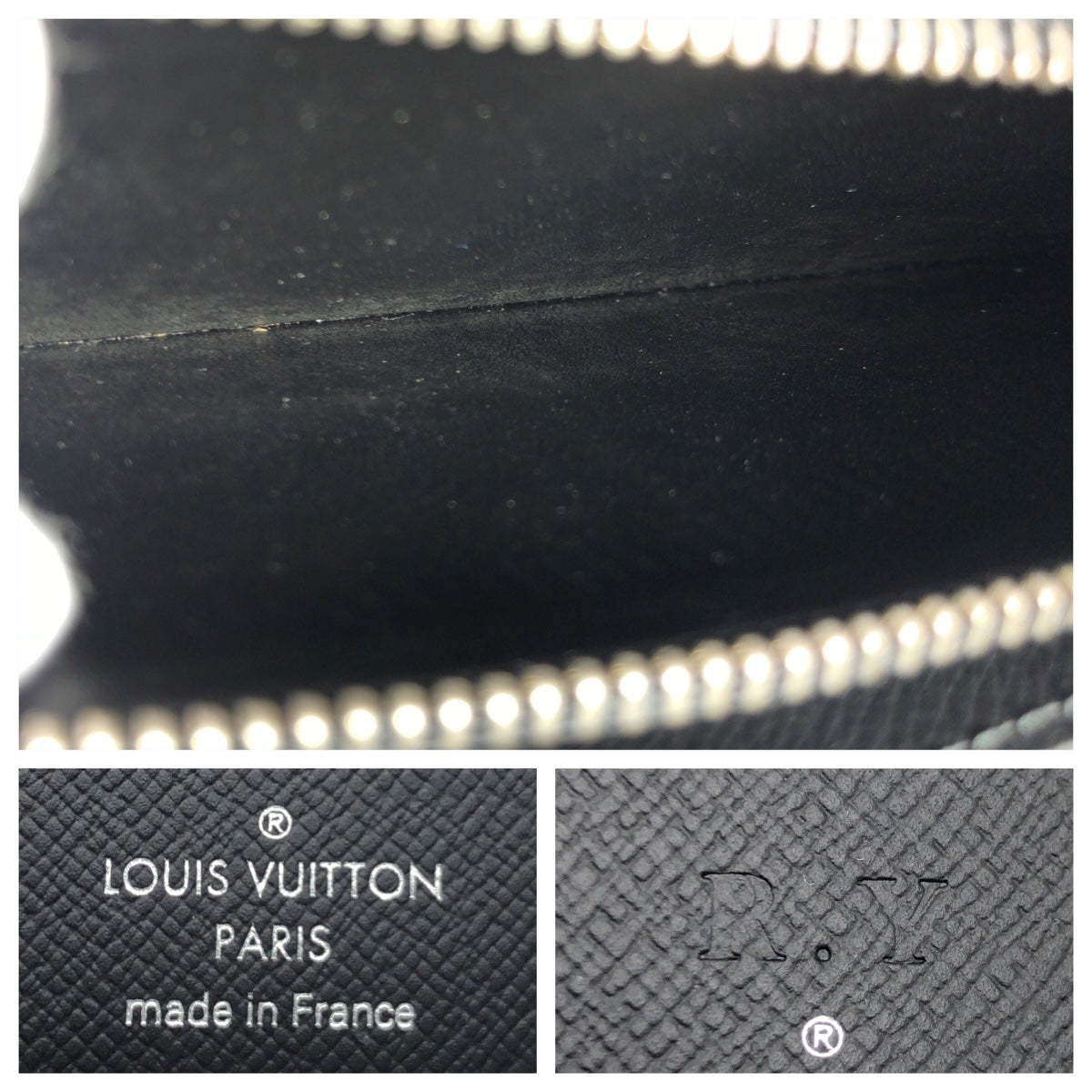 LOUIS VUITTON ルイヴィトン タイガ ポルトフォイユ ブラザ ノワール 黒 シルバー金具 カーフ M30285 長財布 ロングウォレット  メンズ