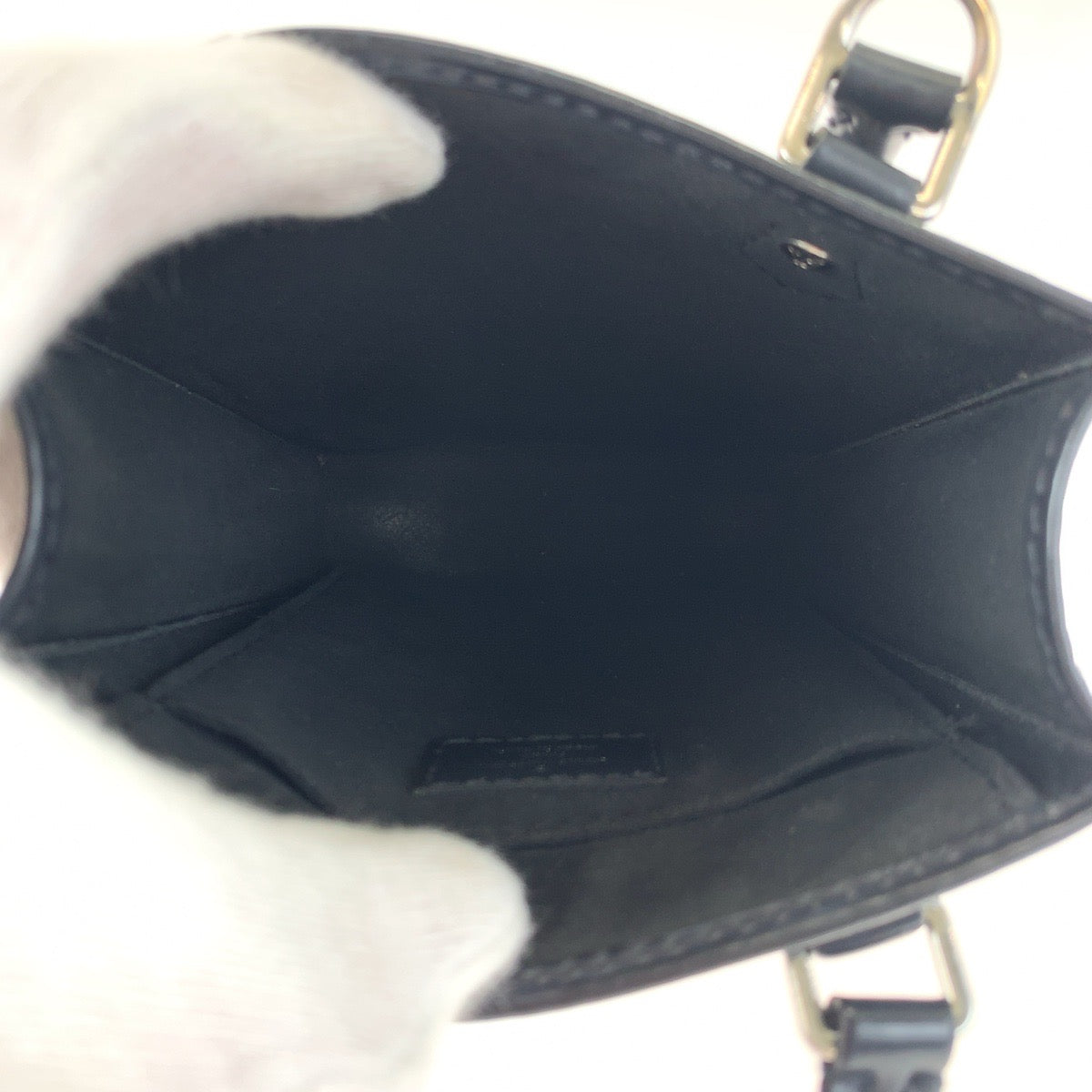 LOUIS VUITTON ルイヴィトン エピ プティットサックプラ ノワール ブラック 黒 グレインレザー M69441 ショルダーバッグ ハンドバッグ 2way 男女兼用  レディース