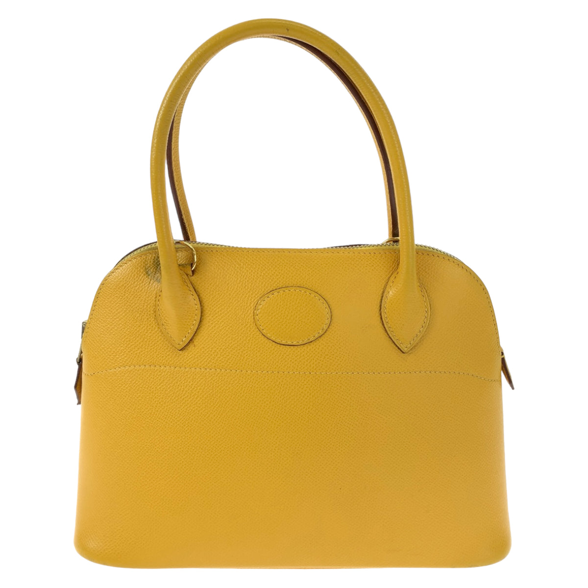 HERMES エルメス ボリード27 ジョーヌアンブル イエロー ゴールド金具 ヴォーエプソン ショルダーバッグ ハンドバッグ 2way □E刻印  レディース
