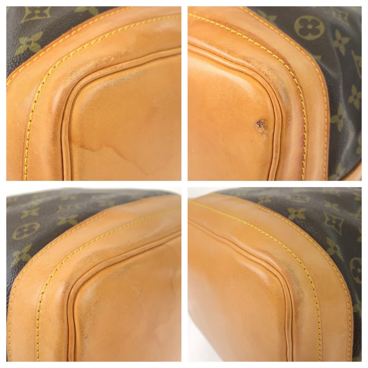 LOUIS VUITTON ルイヴィトン モノグラム ノエ ブラウン 茶 PVC M42224 ショルダーバッグ 肩掛け 巾着  レディース