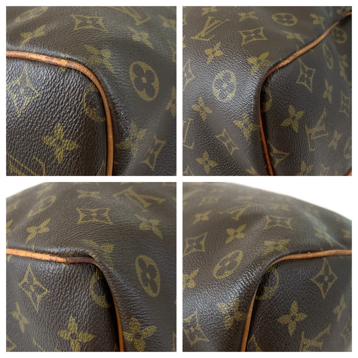 LOUIS VUITTON ルイヴィトン モノグラム キーポル バンドリエール60 ブラウン 茶 PVC M41412 ボストンバッグ 旅行バッグ 男女兼用  メンズ