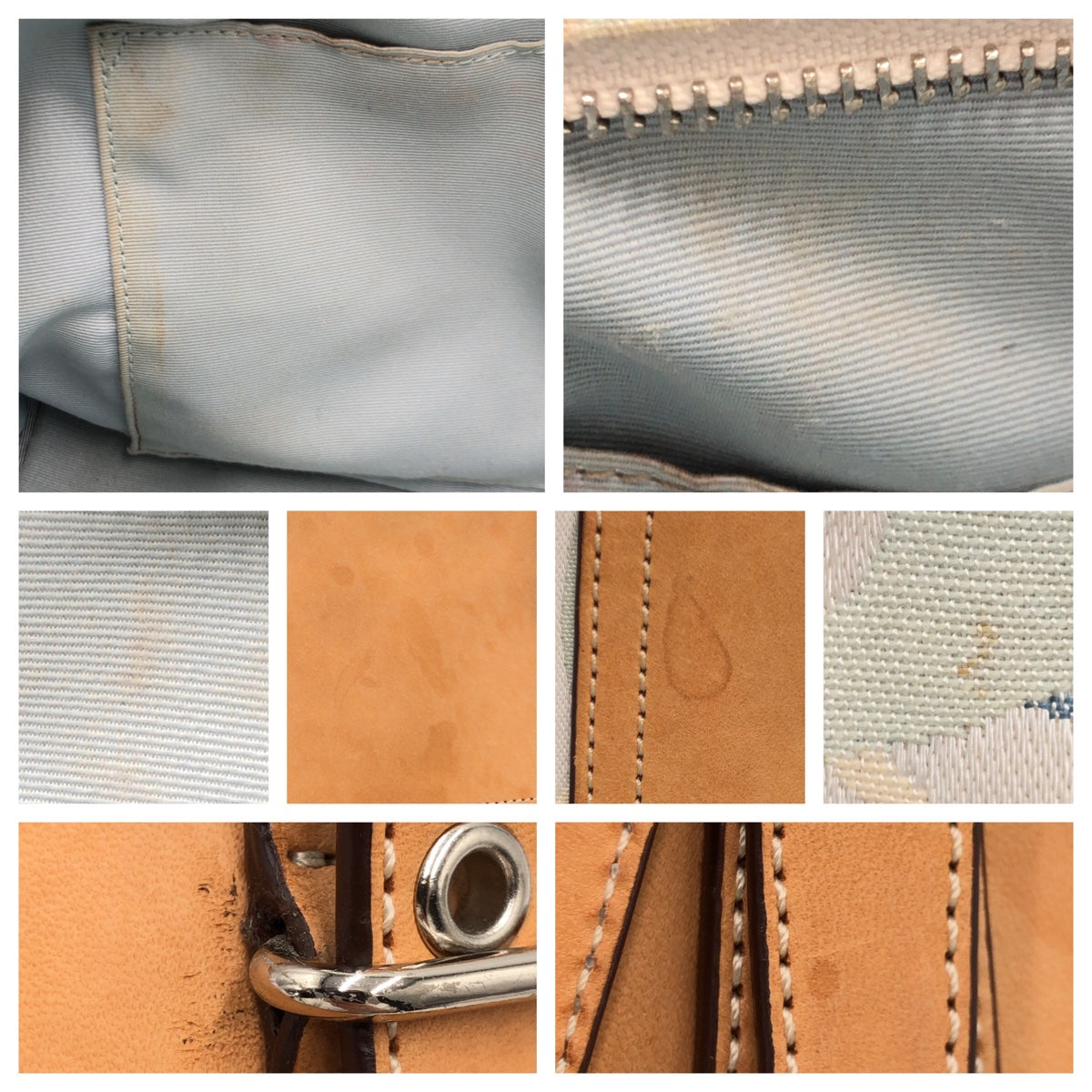 COACH コーチ シグネチャー ブラウン 茶 キャンバス / レザー 7029 ハンドバッグ トートバッグ  レディース