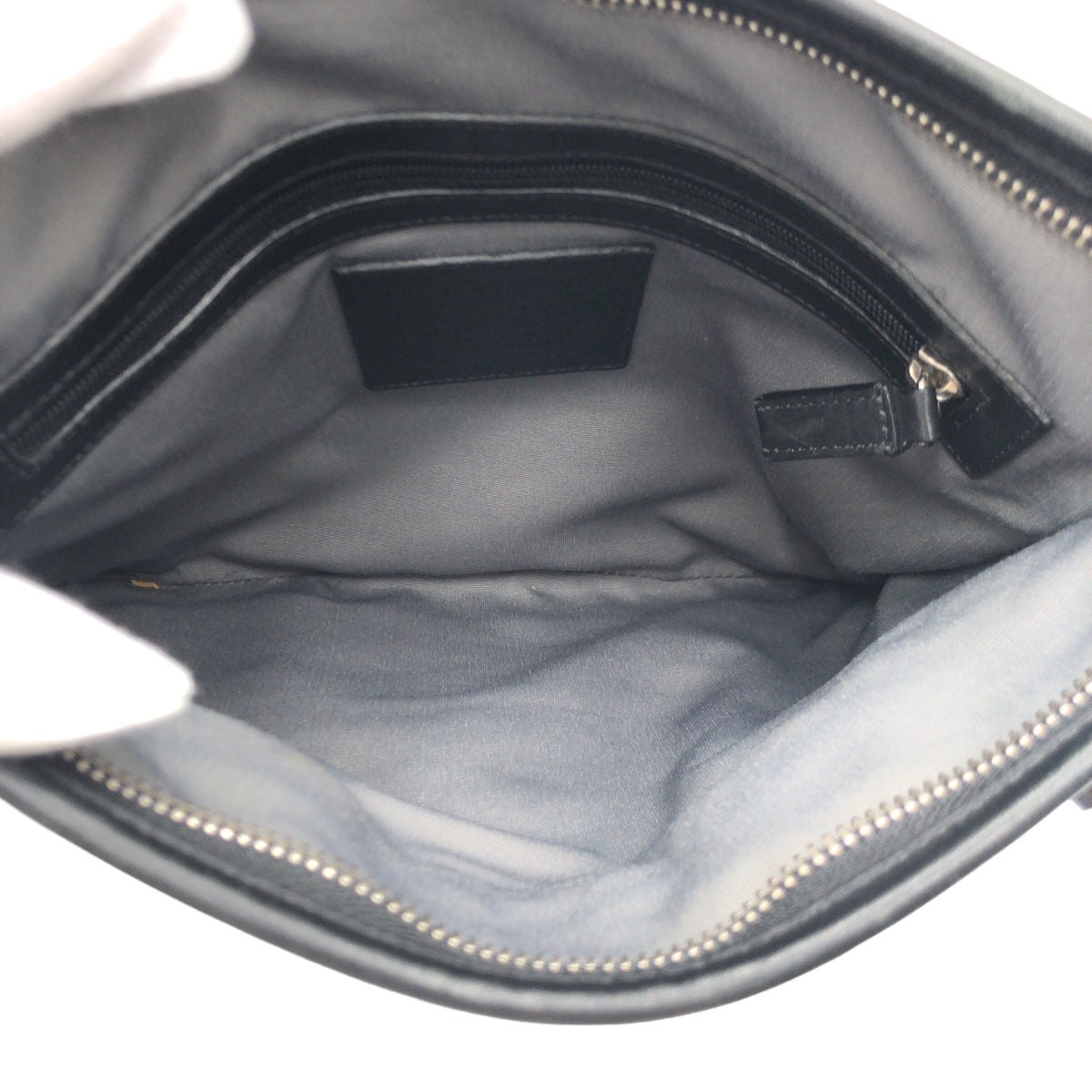 COACH コーチ シグネチャー ブラック 黒 シルバー金具 レザー F70325 ショルダーバッグ ワンショルダーバッグ  メンズ