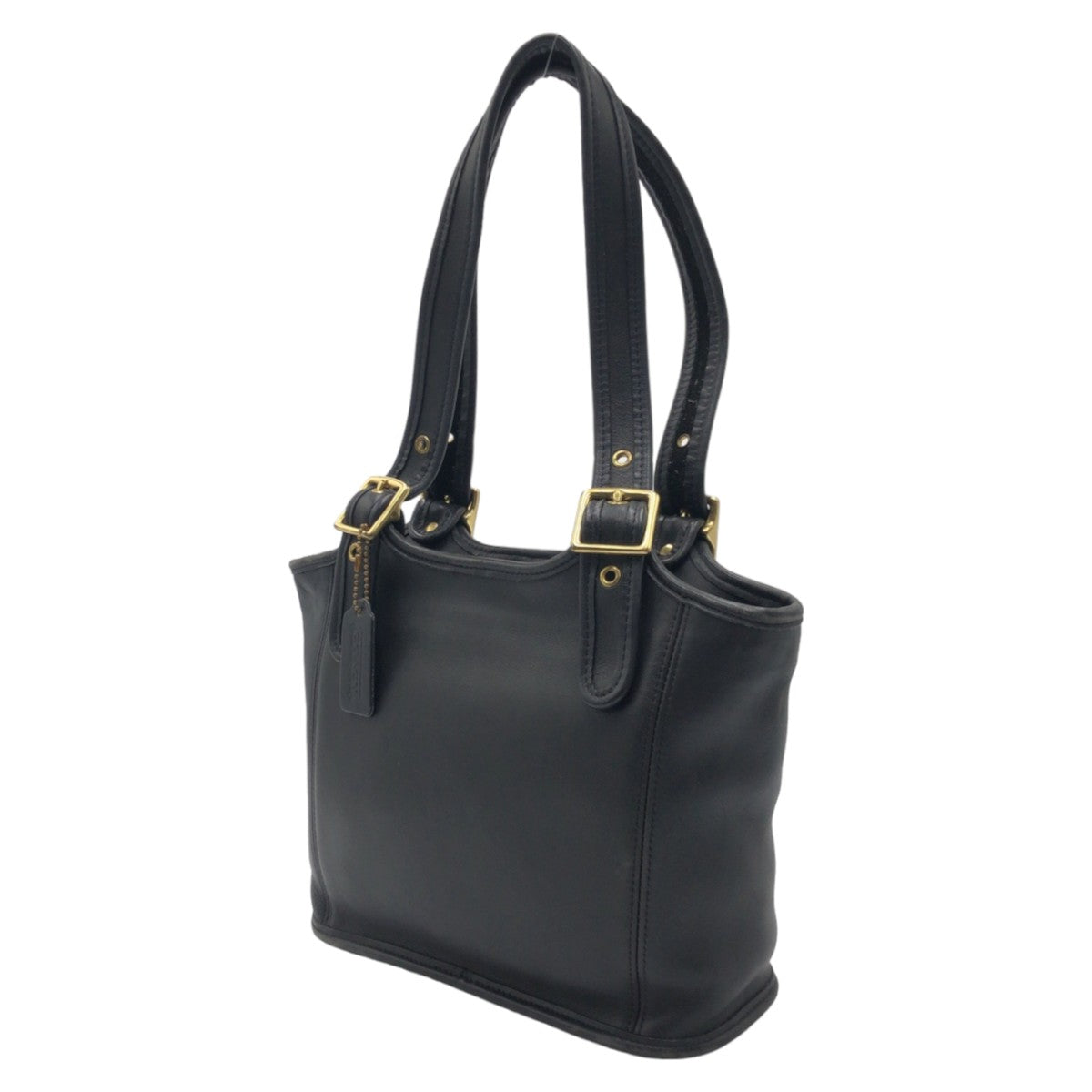 COACH コーチ オールドコーチ ブラック 黒 ゴールド金具 レザー 9086 ショルダーバッグ ワンショルダーバッグ  レディース