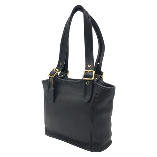 COACH コーチ オールドコーチ ブラック 黒 ゴールド金具 レザー 9086 ショルダーバッグ ワンショルダーバッグ  レディース