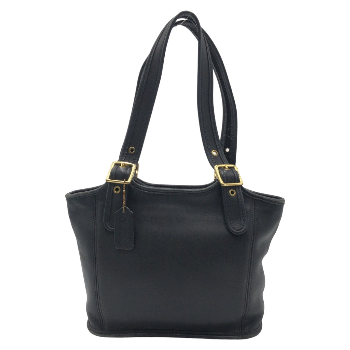 COACH コーチ オールドコーチ ブラック 黒 ゴールド金具 レザー 9086 ショルダーバッグ ワンショルダーバッグ  レディース
