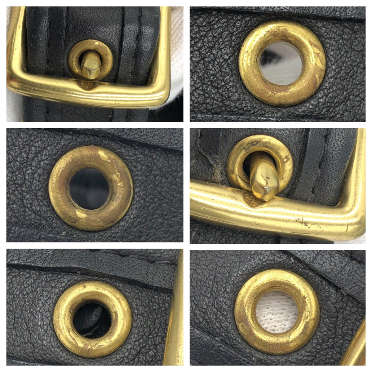 COACH コーチ オールドコーチ ブラック 黒 ゴールド金具 レザー 9086 ショルダーバッグ ワンショルダーバッグ  レディース