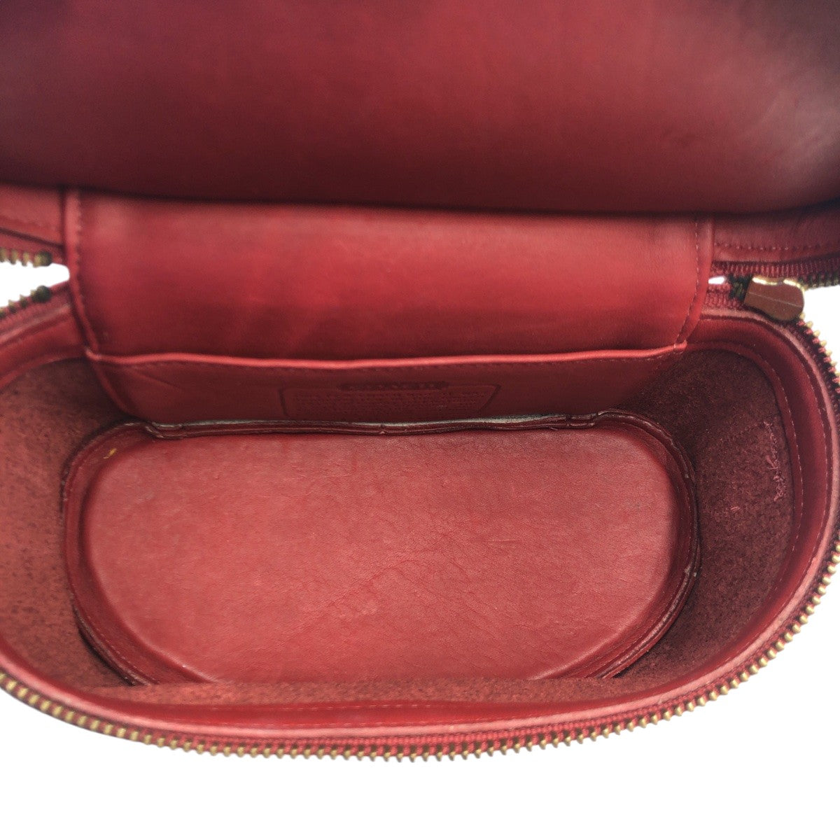 COACH コーチ オールドコーチ レッド 赤 ゴールド金具 レザー 9955 ハンドバッグ ショルダーバッグ 2way  レディース