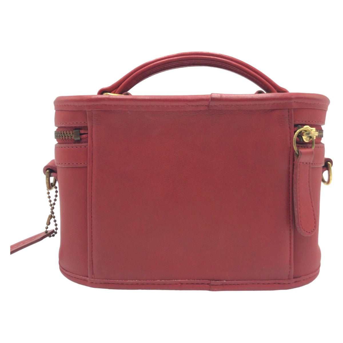 COACH コーチ オールドコーチ レッド 赤 ゴールド金具 レザー 9955 ハンドバッグ ショルダーバッグ 2way  レディース
