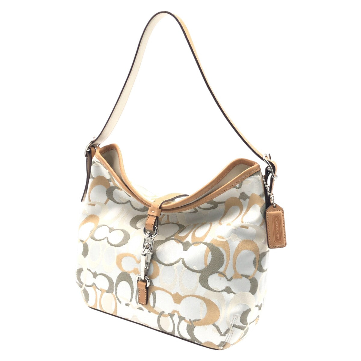 COACH コーチ オプティック シグネチャー マルチカラー キャンバス 7028 ショルダーバッグ 斜め掛け  レディース