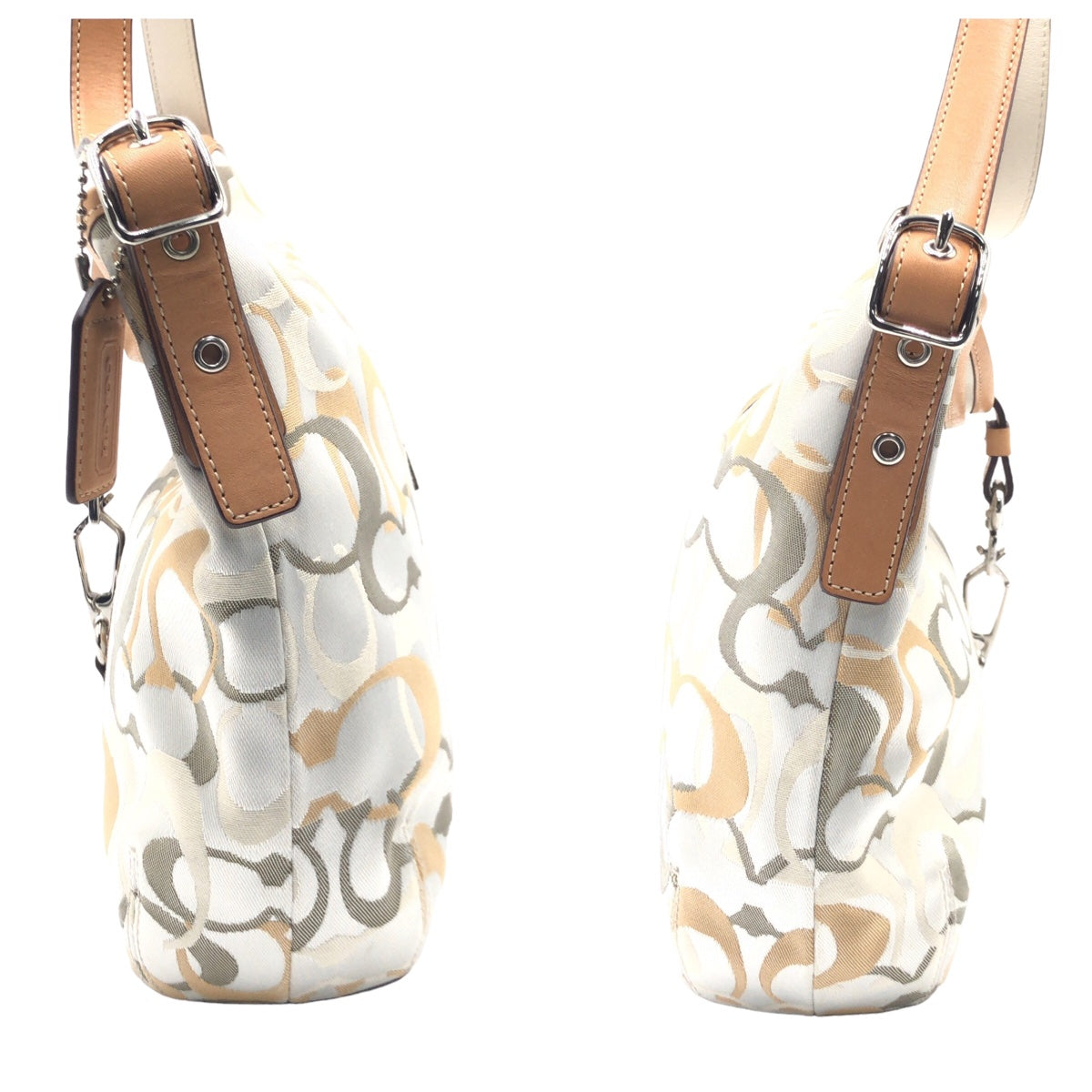 COACH コーチ オプティック シグネチャー マルチカラー キャンバス 7028 ショルダーバッグ 斜め掛け  レディース