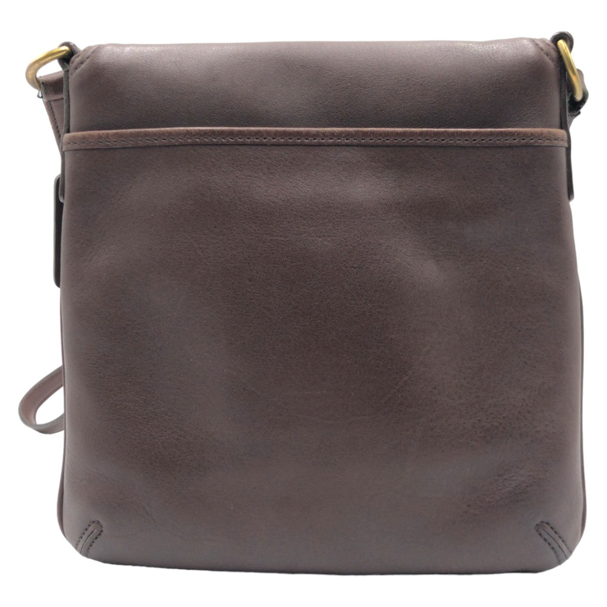 COACH コーチ ブラウン 茶 ゴールド金具 レザー 9592 ショルダーバッグ ワンショルダーバッグ  レディース
