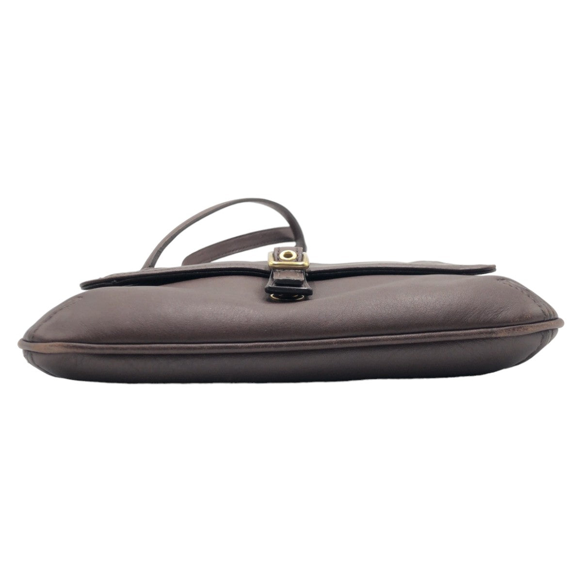 COACH コーチ ブラウン 茶 ゴールド金具 レザー 9592 ショルダーバッグ ワンショルダーバッグ  レディース