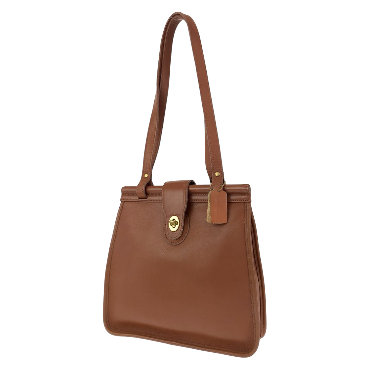 COACH コーチ オールドコーチ ブラウン 茶 レザー 9021 ショルダーバッグ ハンドバッグ  レディース