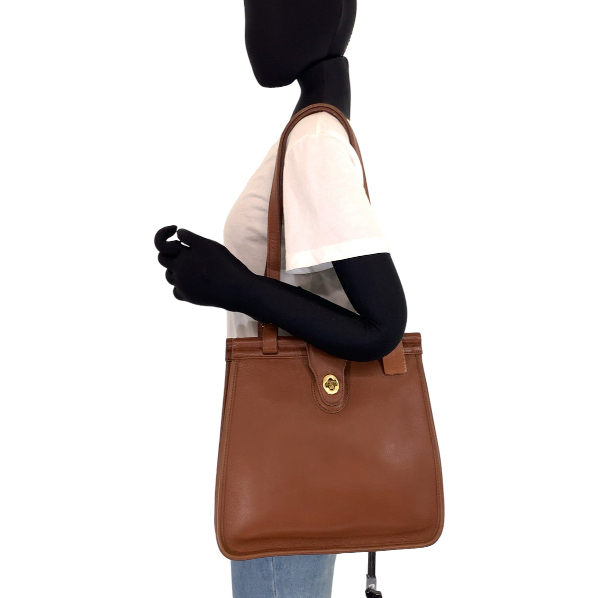 COACH コーチ オールドコーチ ブラウン 茶 レザー 9021 ショルダーバッグ ハンドバッグ  レディース