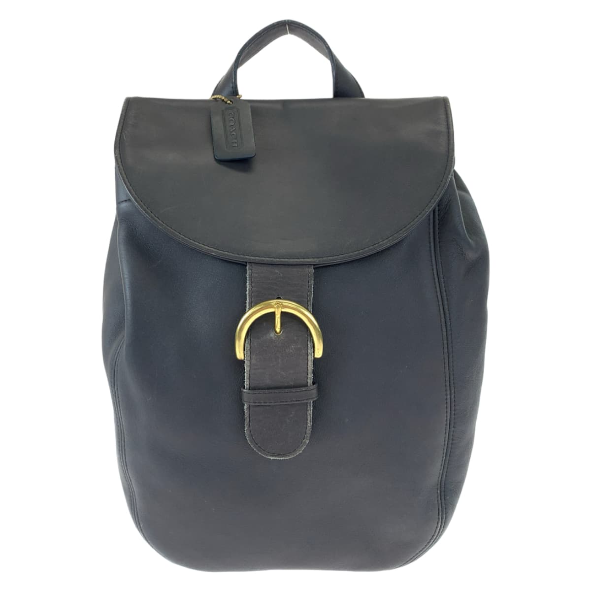 COACH コーチ ヴィンテージ オールドコーチ ブラック 黒 レザー 4134 リュック バックパック  レディース