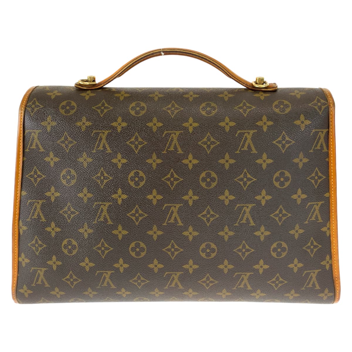 LOUIS VUITTON ルイヴィトン モノグラム ビバリー ブラウン 茶 PVC M51121 ショルダーバッグ ハンドバッグ 2way  メンズ