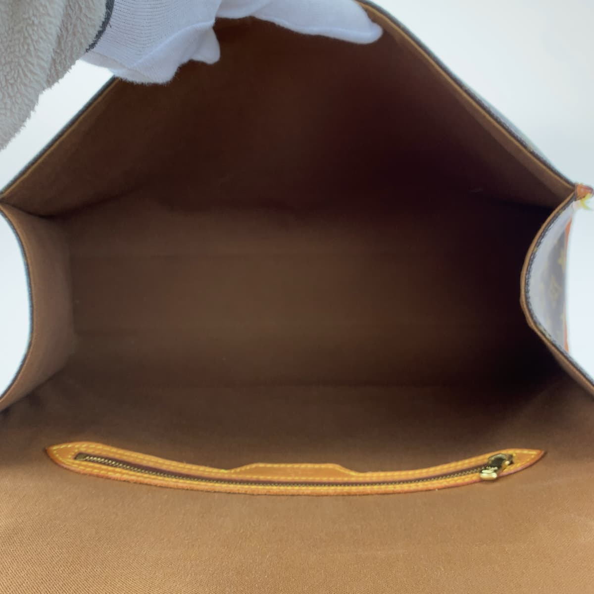 LOUIS VUITTON ルイヴィトン モノグラム ビバリー ブラウン 茶 PVC M51121 ショルダーバッグ ハンドバッグ 2way  メンズ