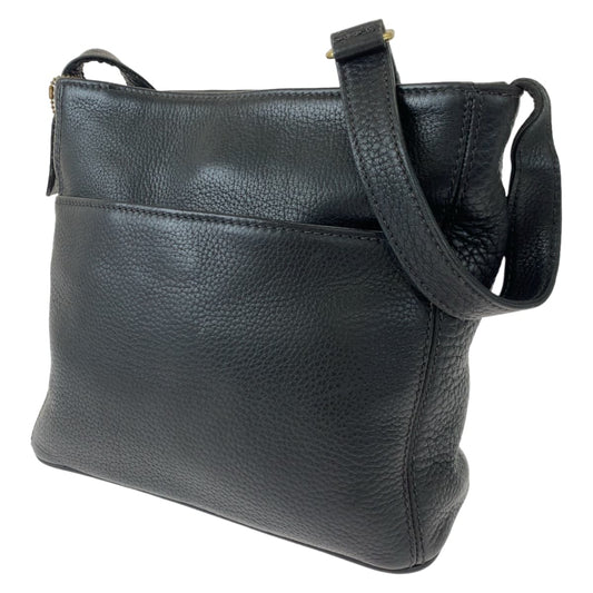 COACH コーチ ブラック 黒 レザー 4924 ショルダーバッグ 斜め掛けバッグ  レディース