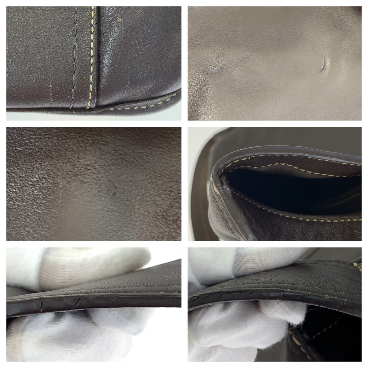 COACH コーチ ブラウン 茶 シルバー金具 レザー F705156 ショルダーバッグ 斜め掛けバッグ  メンズ