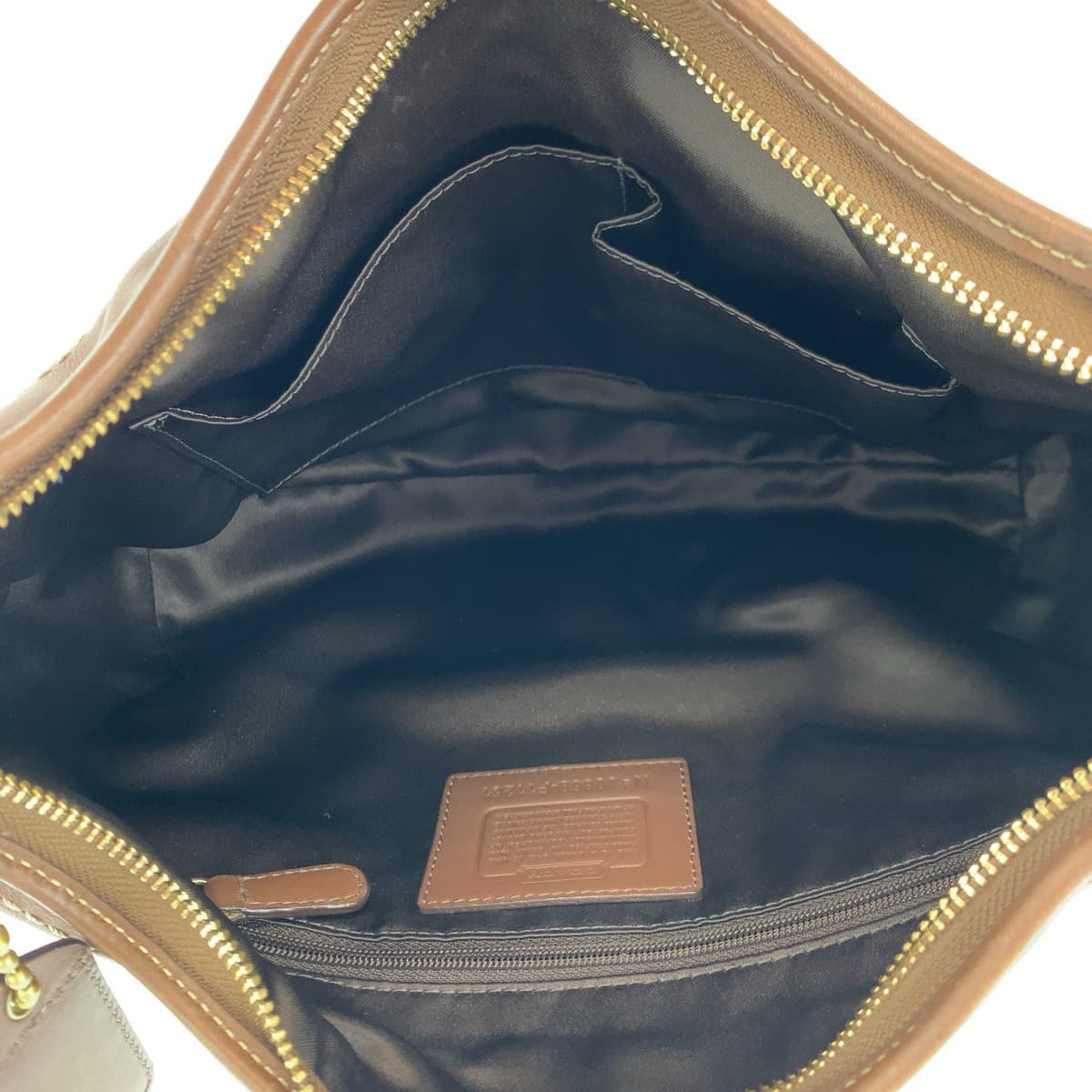 COACH コーチ ブラウン 茶 レザー F11261 ショルダーバッグ 肩掛け  レディース
