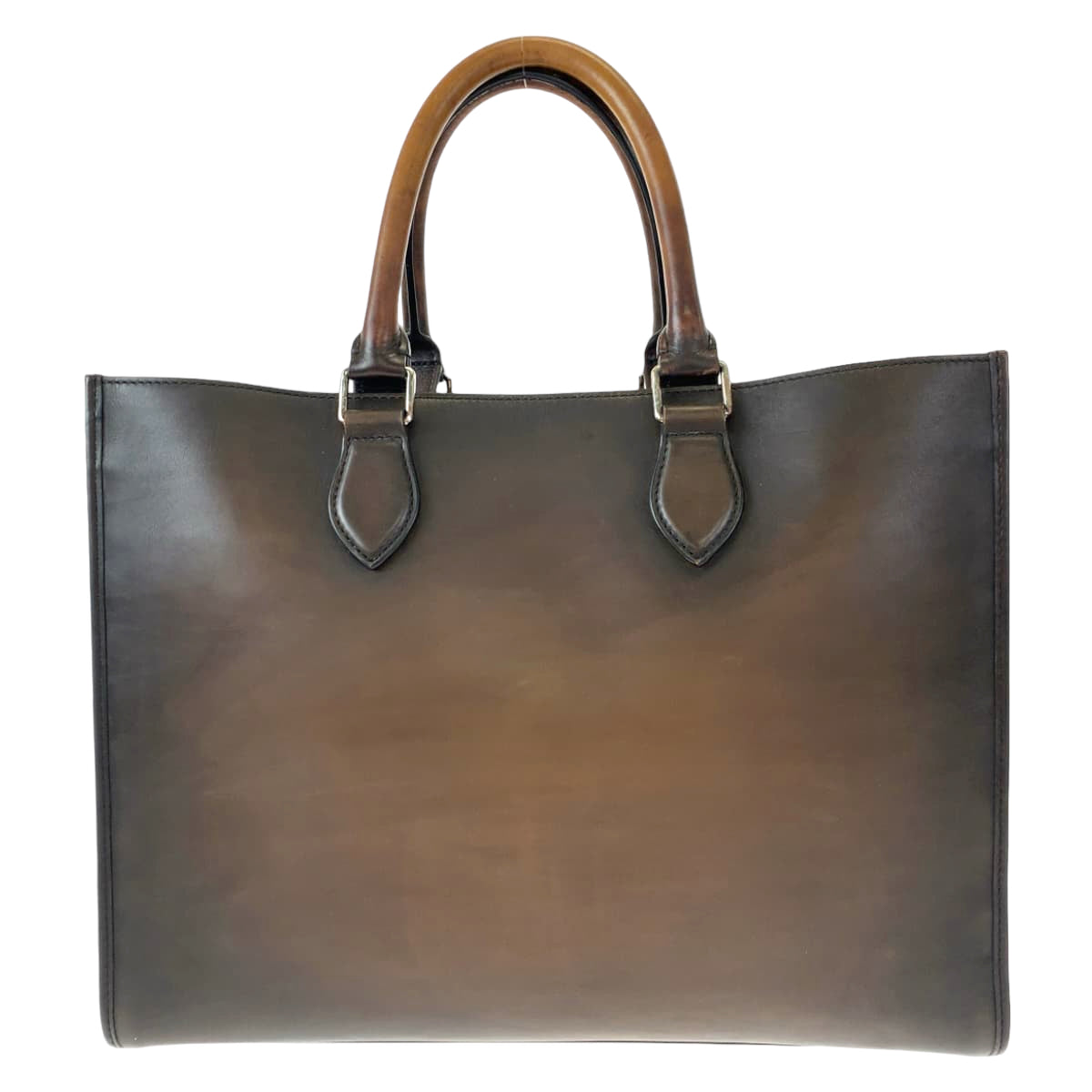 Berluti ベルルッティ カリグラフィ ウリス スモール ブラウン 茶 レザー ショルダーバッグ ハンドバッグ 2way  メンズ