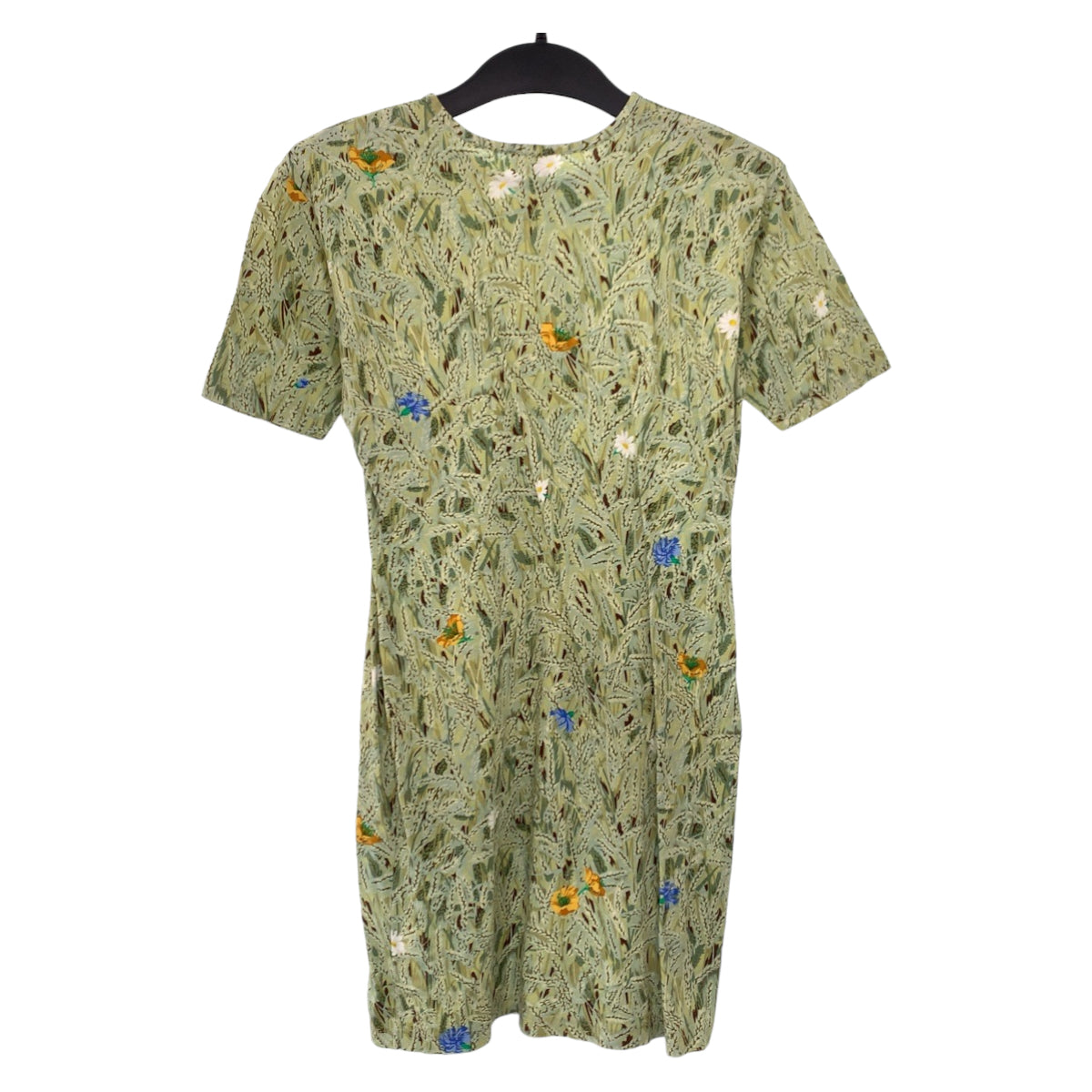 HERMES エルメス 総柄 グリーン 緑 マルチカラー コットン 190826K 半袖Tシャツ カットソー  レディース
