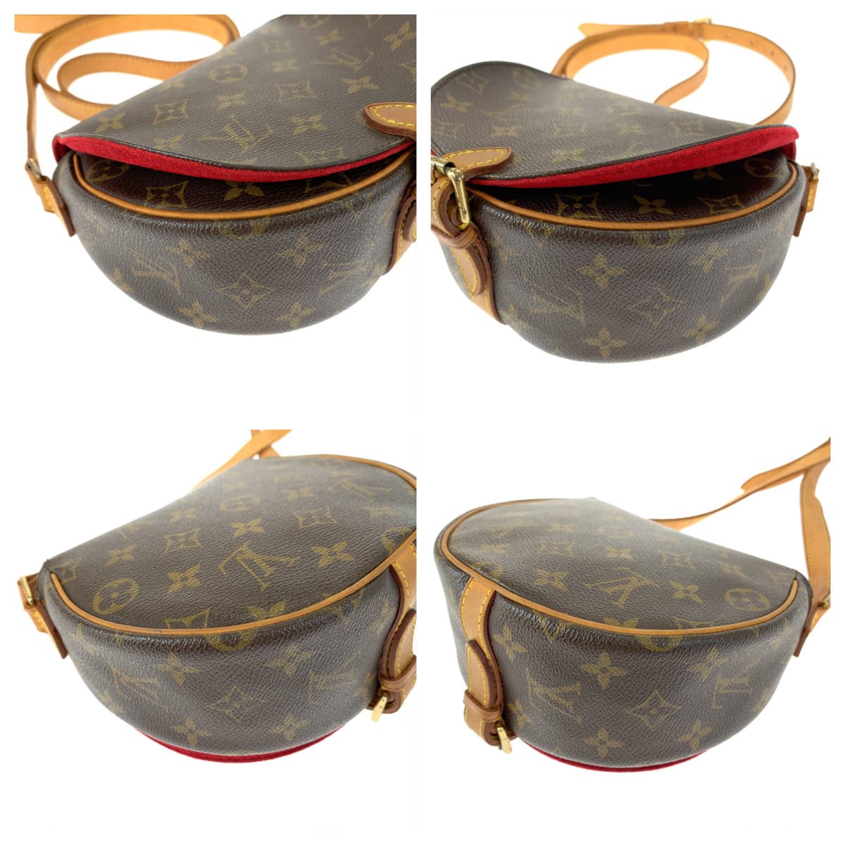 LOUIS VUITTON ルイヴィトン モノグラム タンブラン ブラウン 茶 PVC M51179 ショルダーバッグ 斜め掛け  レディース