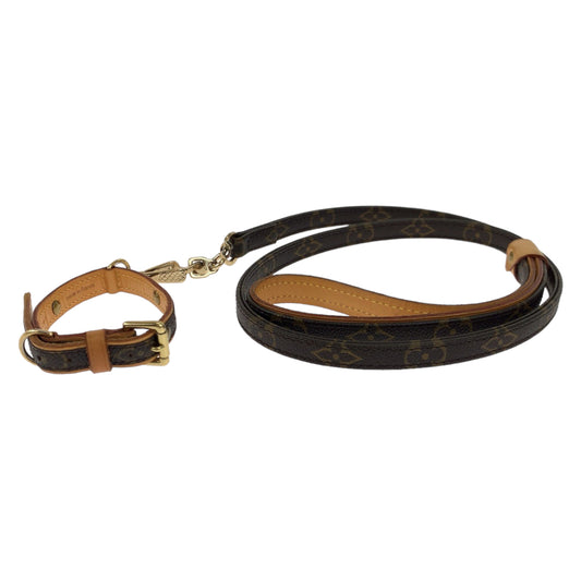 LOUIS VUITTON ルイヴィトン モノグラム コリエバッグスターPM コリエバッグスターPM ブラウン 茶色 ゴールド金具 PVC M58056 M58072 小型犬用 ペット用品 TH10** TH00**刻印  レディース