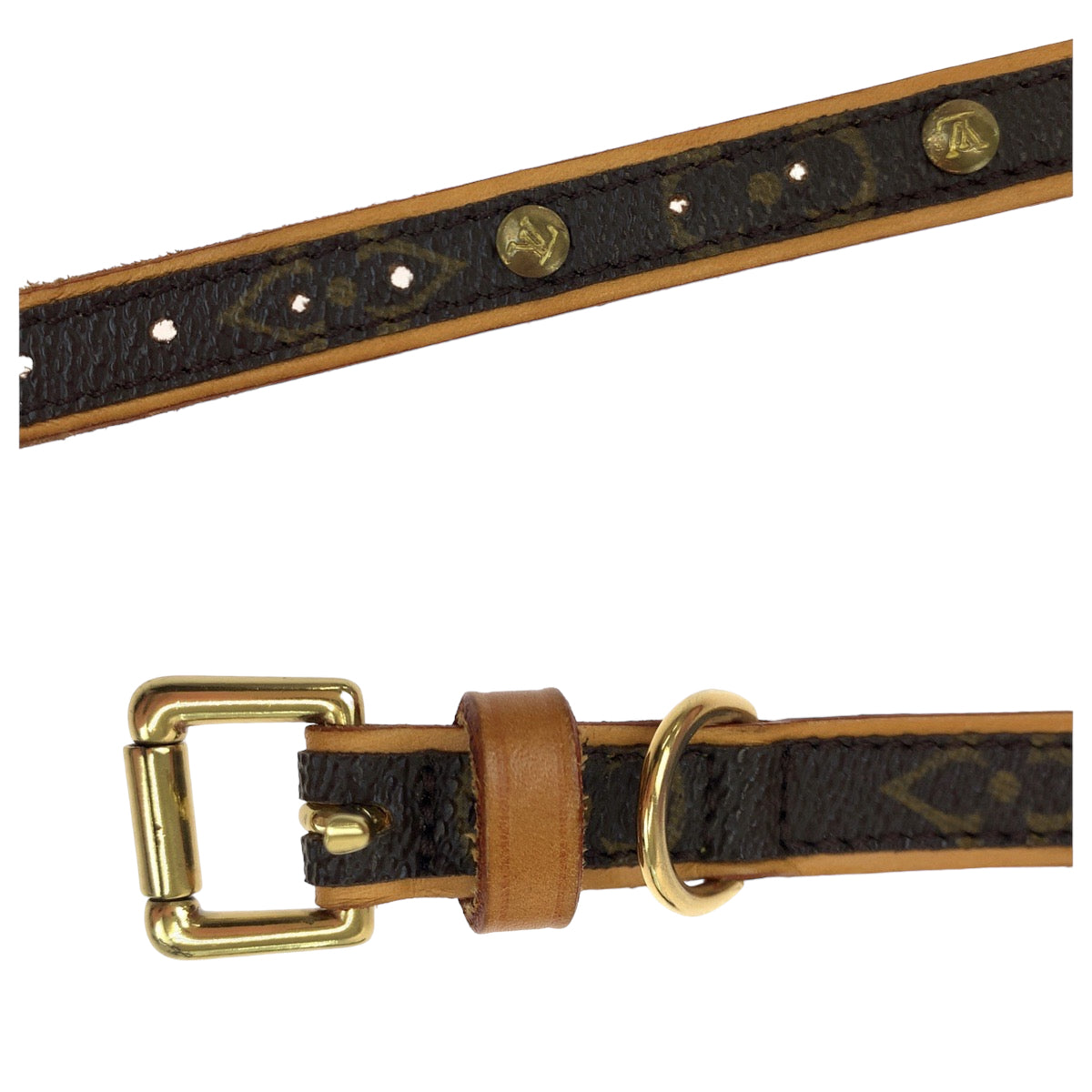 LOUIS VUITTON ルイヴィトン モノグラム コリエバッグスターPM コリエバッグスターPM ブラウン 茶色 ゴールド金具 PVC M58056 M58072 小型犬用 ペット用品 TH10** TH00**刻印  レディース