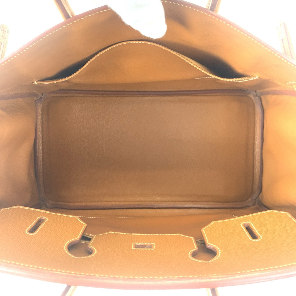 HERMES エルメス バーキン35 ナチュラル ベージュ ゴールド金具 ヴォーエプソン ハンドバッグ トートバッグ □G刻印  レディース