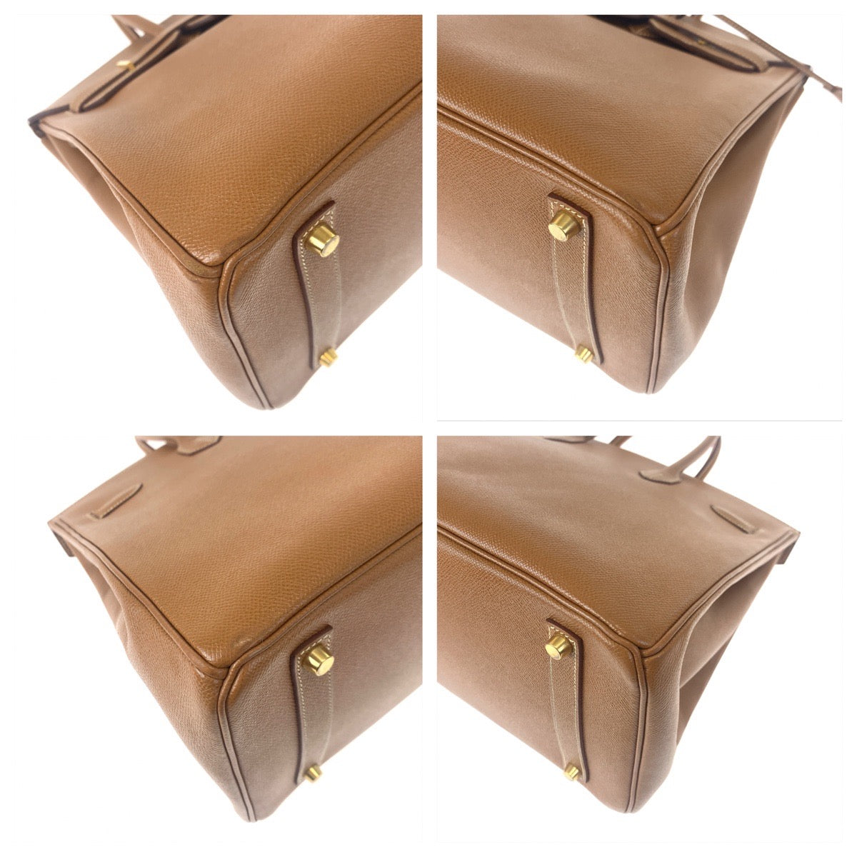 HERMES エルメス バーキン35 ナチュラル ベージュ ゴールド金具 ヴォーエプソン ハンドバッグ トートバッグ □G刻印  レディース