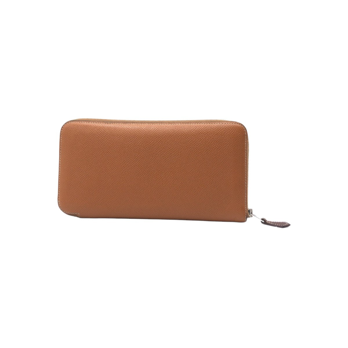 HERMES エルメス アザップ シルクイン ロング  ゴールド シルバー金具 / エプソン 長財布 ラウンドファスナー D刻印  レディース